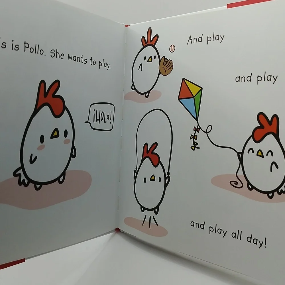 Con Pollo A Bilingual Playtime Adventure Kids Book - Jimmy Fallon Jennifer Lopez
